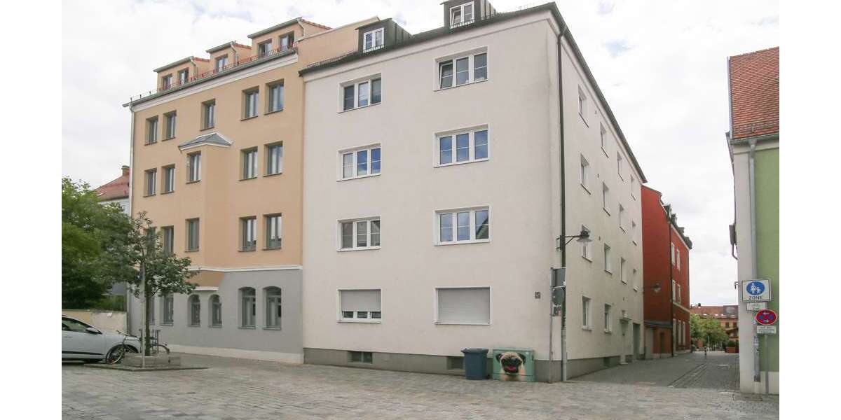 Etagenwohnung Ingolstadt Altstadt Nordost - 2 Zimmer, 52 m&sup2;, 550&euro; | Angebot:26826619