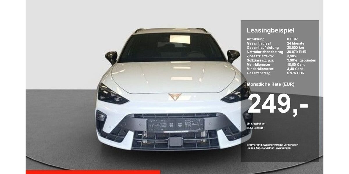 Cupra Leon 23.230 km 31.999 &euro; Riedenburg 93339