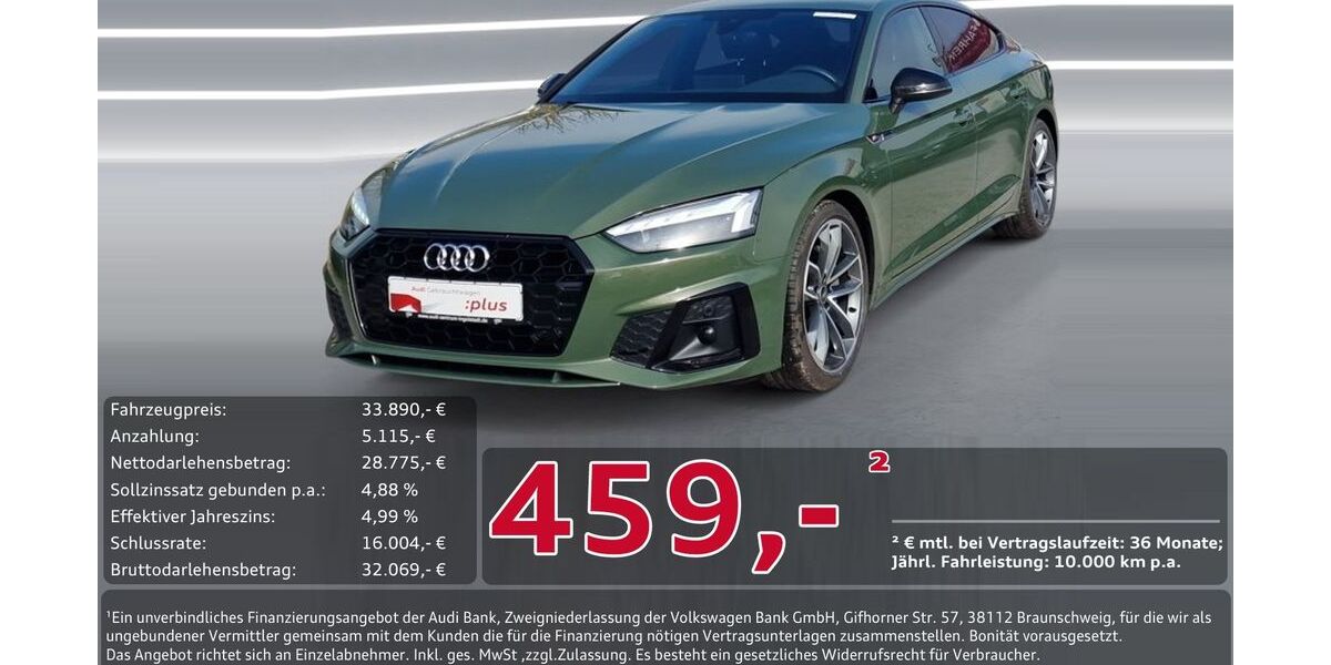 Audi A5 85.477 km 33.890 &euro; Ingolstadt 85057