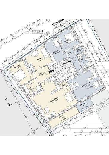 Etagenwohnung Ingolstadt Altstadt Südost - 3 Zimmer, 64 m&sup2;, 447.000&euro; | Angebot:25708039