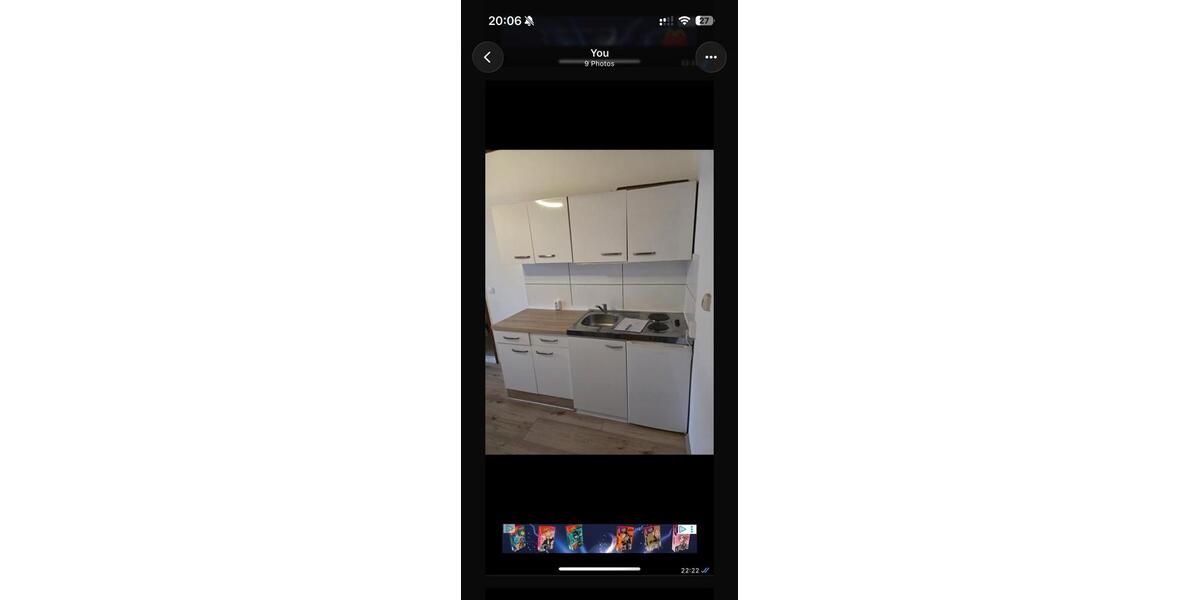 Erdgeschoßwohnung Ingolstadt Südost - 1 Zimmer, 28 m&sup2;, 610&euro; | Angebot:27570661