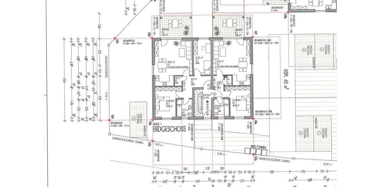 Erdgeschoßwohnung Ingolstadt Münchener Straße - 2 Zimmer, 64 m&sup2;, 359.000&euro; | Angebot:26646998