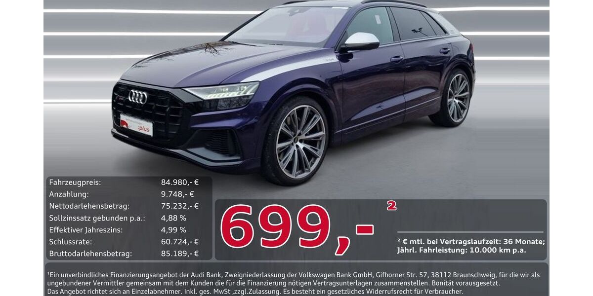 Audi SQ8 30.334 km 84.980 &euro; Ingolstadt 85057