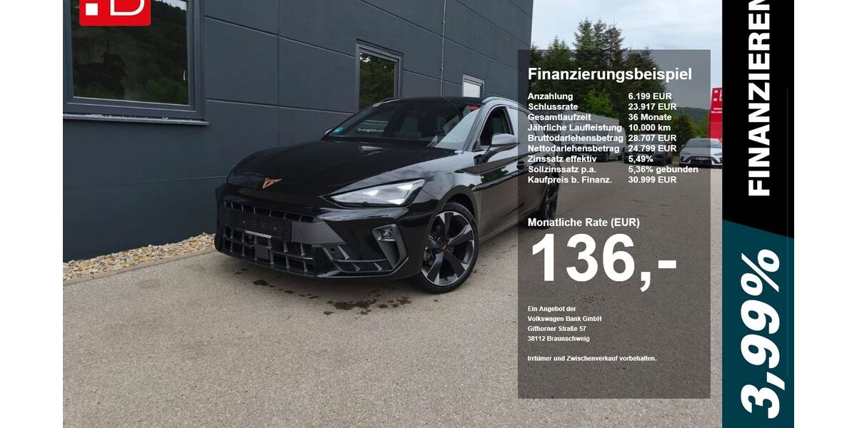Cupra Leon 27.794 km 30.999 &euro; Riedenburg 93339