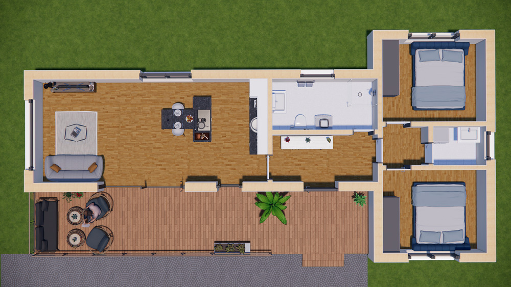 Einfamilienhaus Ingolstadt Südost - 3 Zimmer, 68 m&sup2;, 180.000&euro; | Angebot:25732115