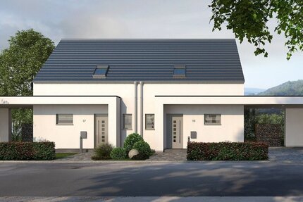 Individuelle Doppelhaushälfte in Kösching - Ihr Traumhaus nach Maß und modernem Wohnkomfort - Haus Kösching | Angebot:27333094
