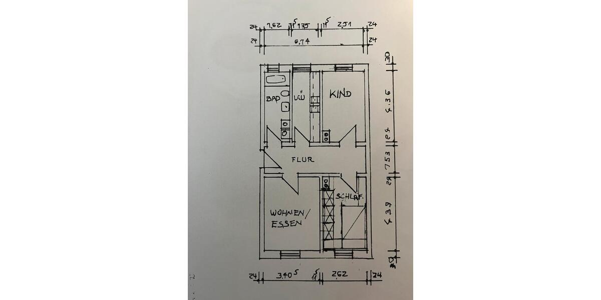 Etagenwohnung Ingolstadt Münchener Straße - 3 Zimmer, 61 m&sup2;, 270.000&euro; | Angebot:25900901