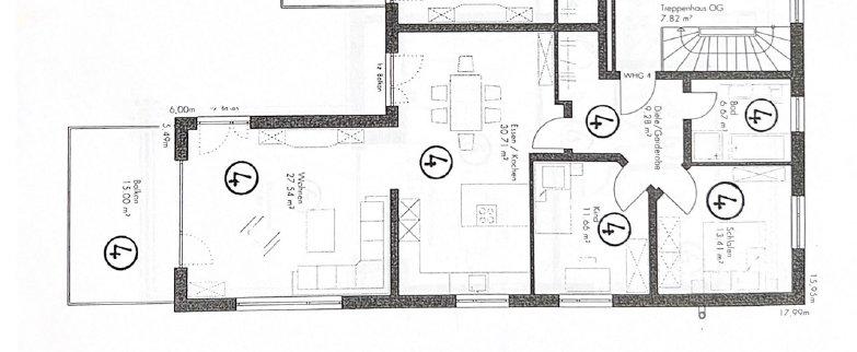 Etagenwohnung Gaimersheim - 3 Zimmer, 112 m&sup2;, 1.450&euro; | Angebot:27547593