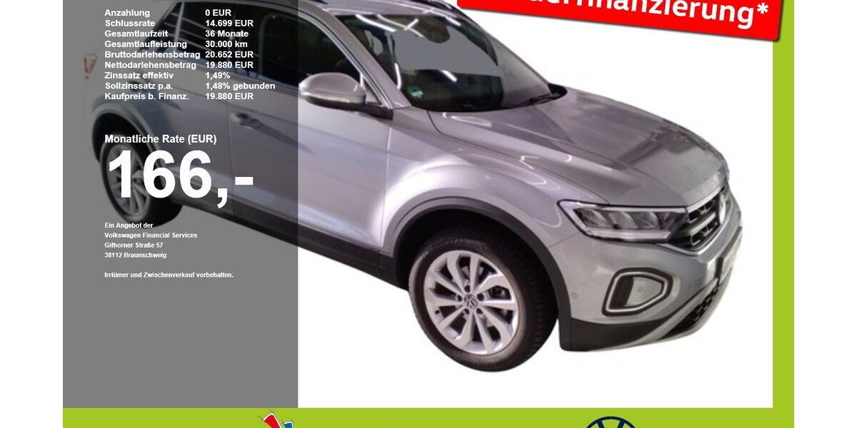 VW T-Roc 12.140 km 19.880 &euro; Mainburg 84048