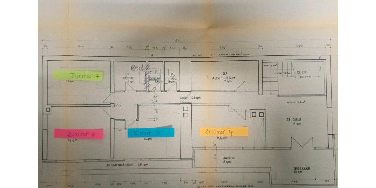 Etagenwohnung Ingolstadt - 7 Zimmer, 208 m&sup2;, 410&euro; | Angebot:25163838