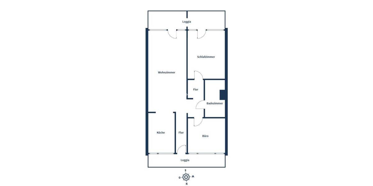 Etagenwohnung Riedenburg - 3 Zimmer, 82 m&sup2;, 279.900&euro; | Angebot:25684187