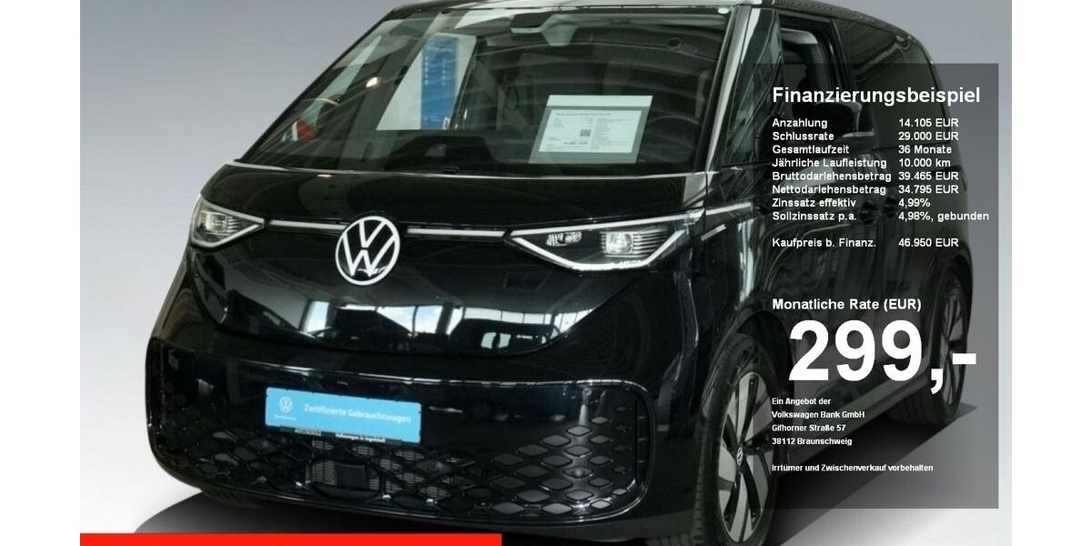 VW ID. Buzz 13.699 km 46.950 &euro; Ingolstadt 85053