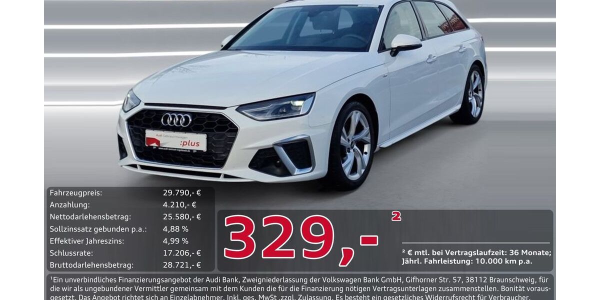 Audi A4 33.614 km 29.790 &euro; Ingolstadt 85057