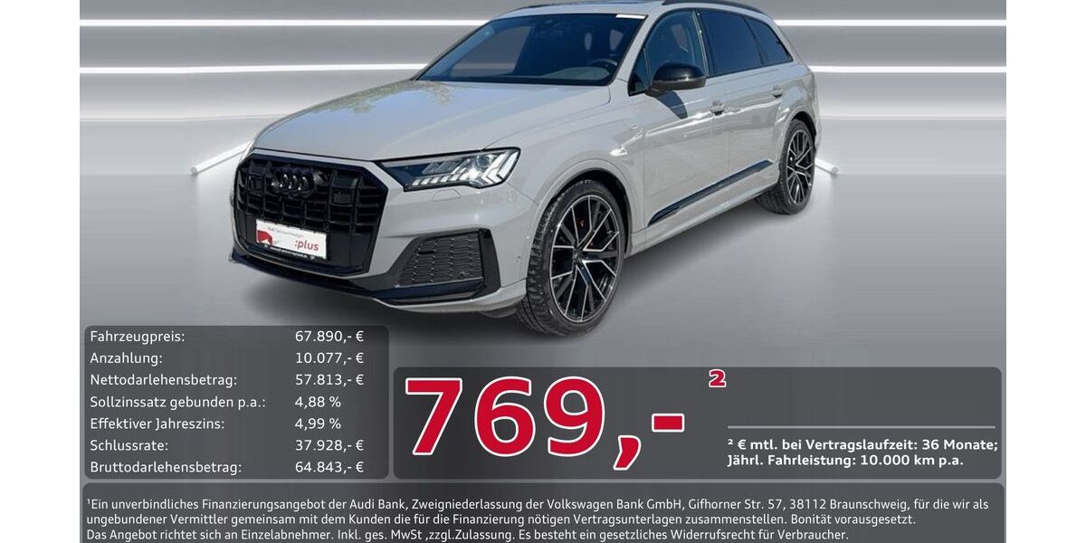 Audi Q7 65.552 km 67.890 &euro; Ingolstadt 85057