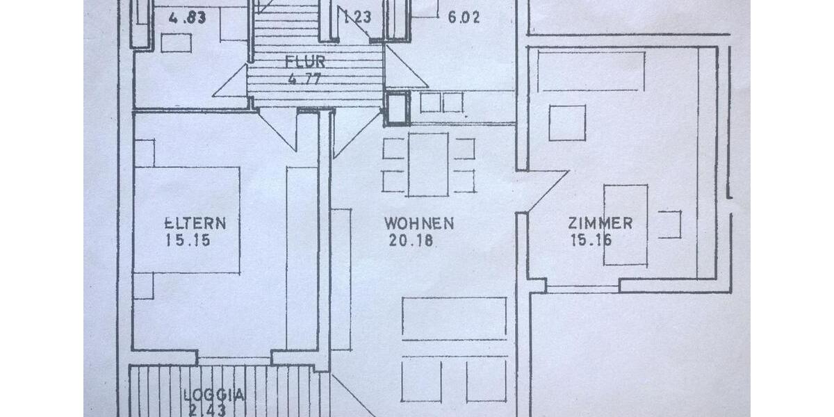 Etagenwohnung Ingolstadt Nordost - 3 Zimmer, 70 m&sup2;, 1.290&euro; | Angebot:25945333