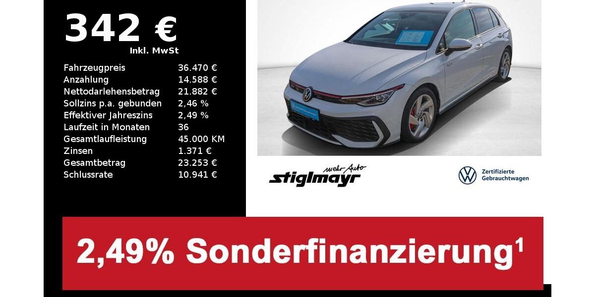VW Golf 22.296 km 36.470 &euro; Schrobenhausen 86529