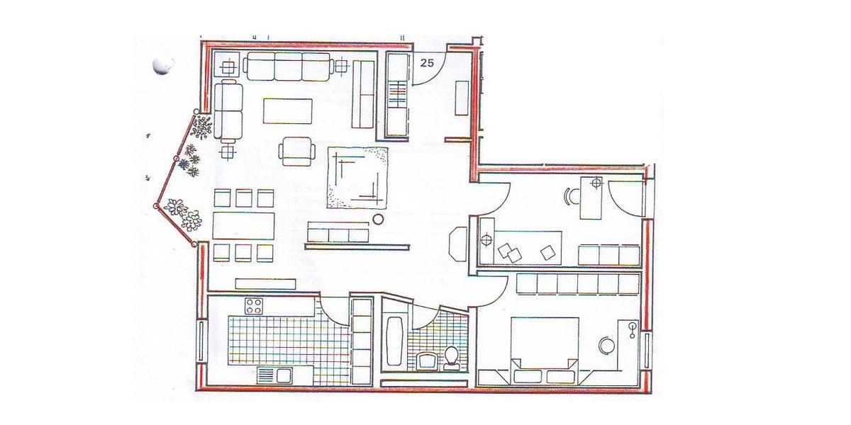 Etagenwohnung Ingolstadt - 3 Zimmer, 104 m&sup2;, 1.050&euro; | Angebot:26335498