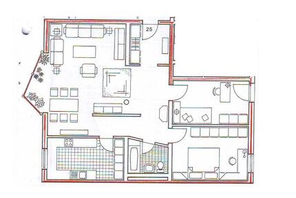 Wohnung Ingolstadt - 3 Zimmer, 104 m&sup2;, 1.050&euro; | Angebot:26335498
