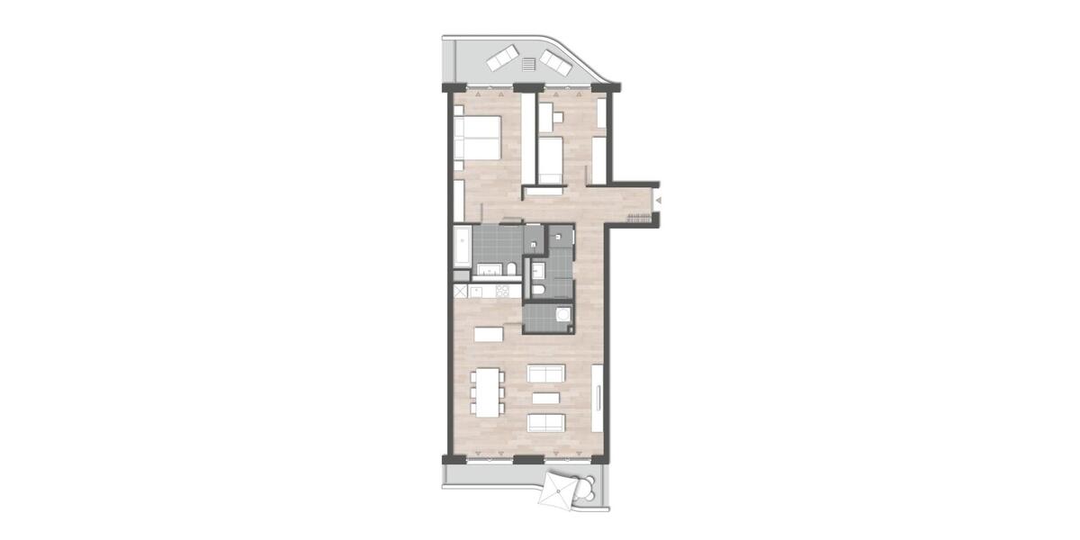 Etagenwohnung Ingolstadt - 3 Zimmer, 105 m&sup2;, 599.999&euro; | Angebot:23501796