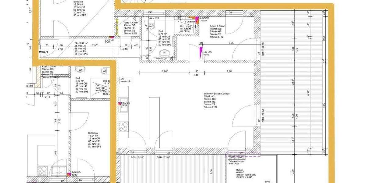Etagenwohnung Ingolstadt Nordost - 3 Zimmer, 105 m&sup2;, 694.980&euro; | Angebot:25837315