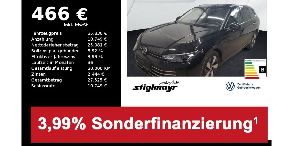 VW Passat Variant 25.522 km 35.830 &euro; Pfaffenhofen/Ilm 85276