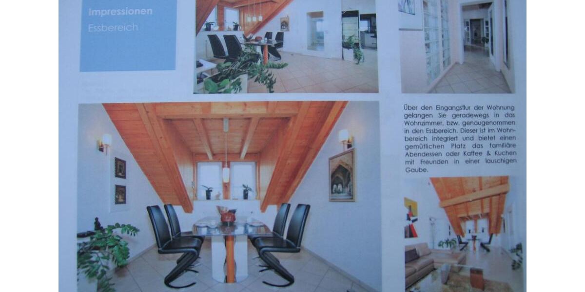 Dachgeschoßwohnung Ingolstadt Nordost - 3 Zimmer, 120 m&sup2;, 1.250&euro; | Angebot:25613997