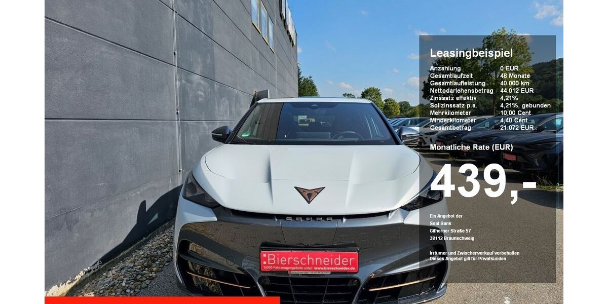 Cupra Tavascan 15.900 km 46.999 &euro; Riedenburg 93339