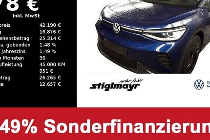 VW ID.4 10.155 km 42.190 &euro; Schrobenhausen 86529