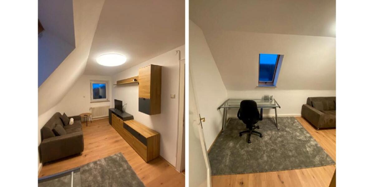 Dachgeschoßwohnung Ingolstadt Südost - 2 Zimmer, 50 m&sup2;, 750&euro; | Angebot:25985129