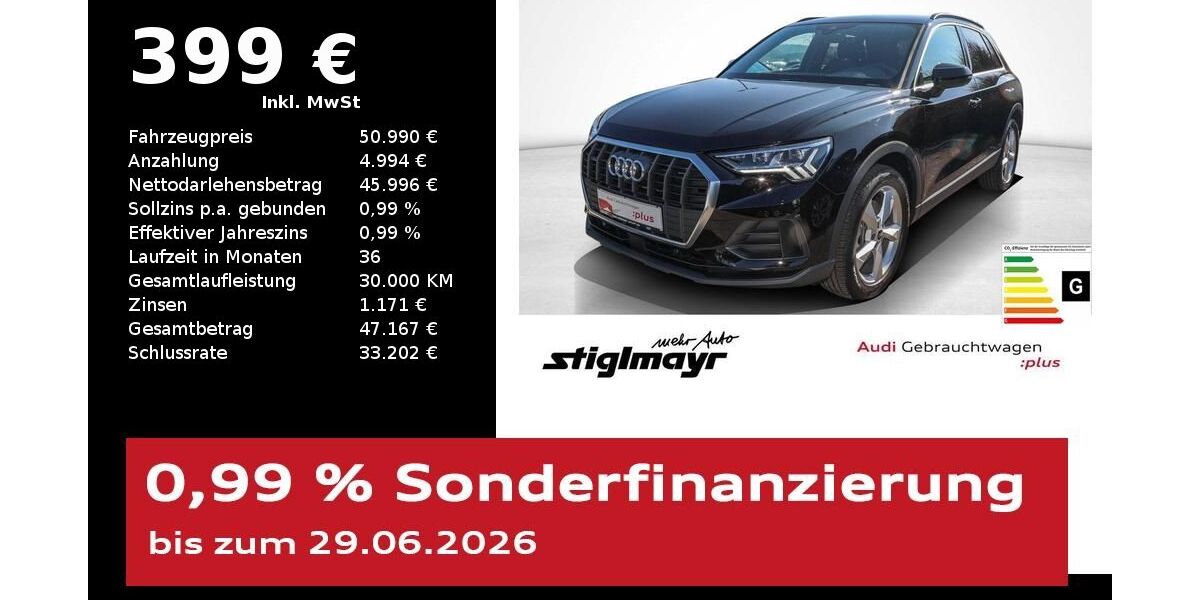 Audi Q3 6.932 km 49.990 &euro; Pfaffenhofen 85276