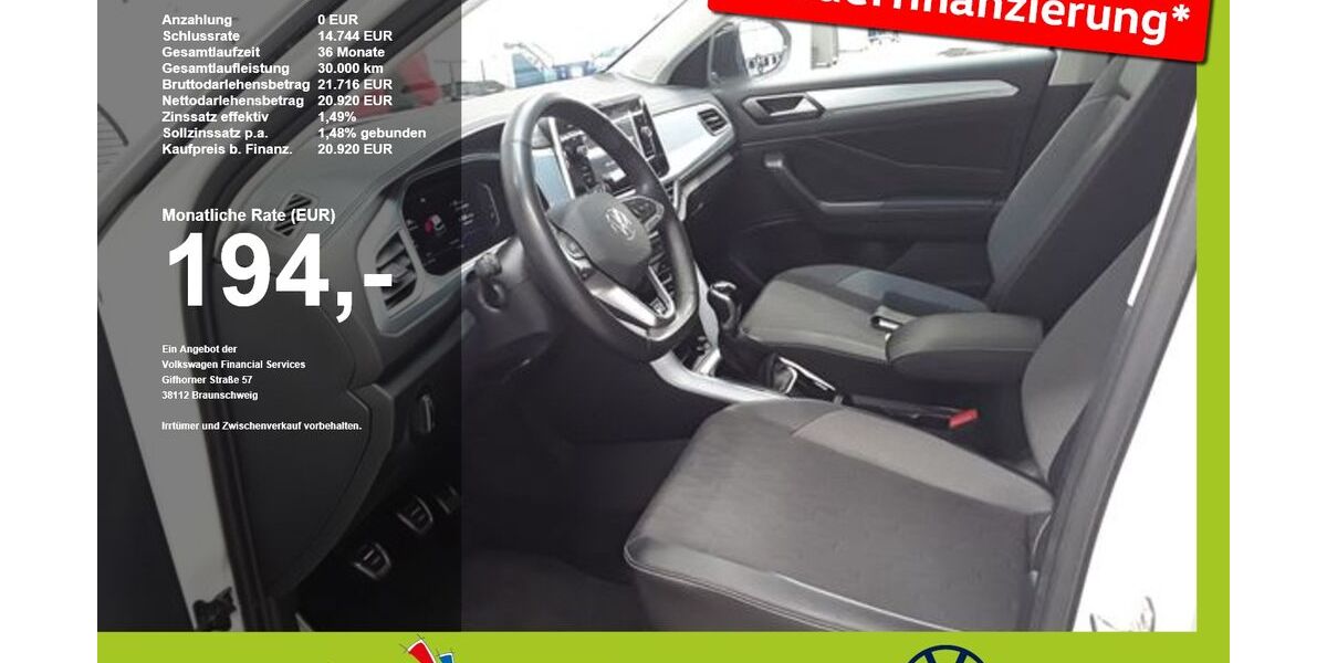 VW T-Roc 11.392 km 20.920 &euro; Mainburg 84048