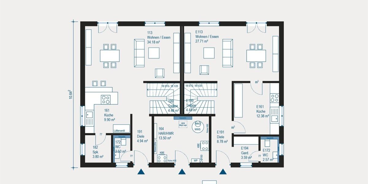 Zweifamilienhaus (beide Hälften) inkl. Baugrundstück! - Doppelhaushälfte Neuburg an der Donau | Angebot:27369856