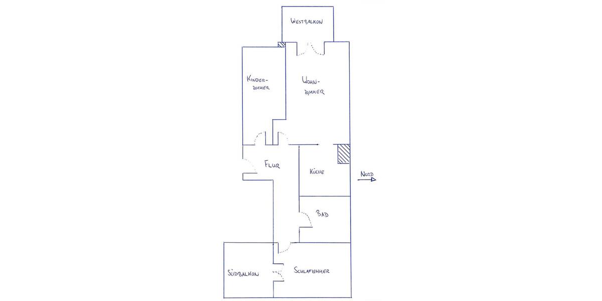 Dachgeschoßwohnung Ingolstadt - 3 Zimmer, 73 m&sup2;, 1.350&euro; | Angebot:26701503
