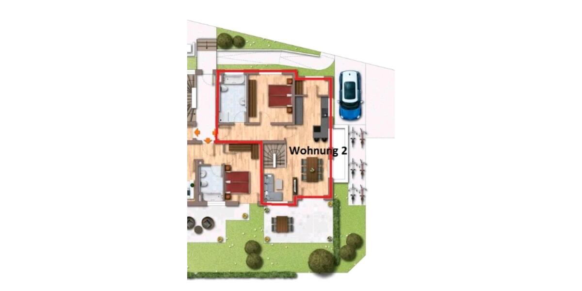 Erdgeschoßwohnung Neustadt an der Donau - 3.5 Zimmer, 91 m&sup2;, 425.000&euro; | Angebot:25930414