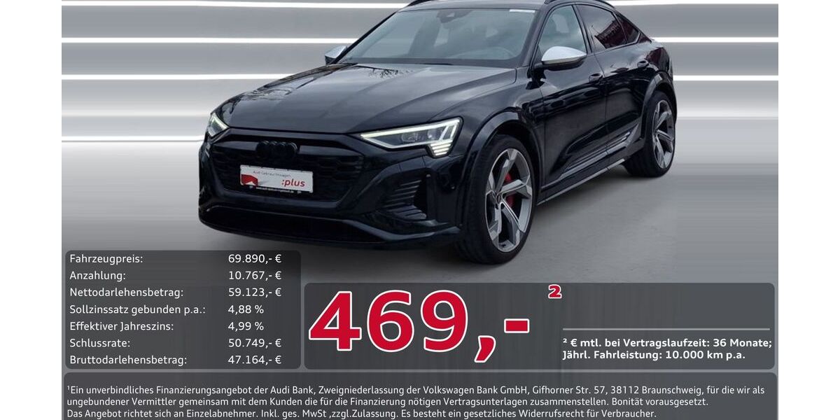 Audi SQ8 e-tron 17.678 km 69.890 &euro; Ingolstadt 85057