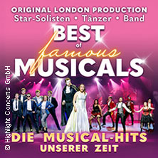 Best of famous Musicals - Die Musical-Hits unserer Zeit 22.03.2027 Stadttheater Ingolstadt
