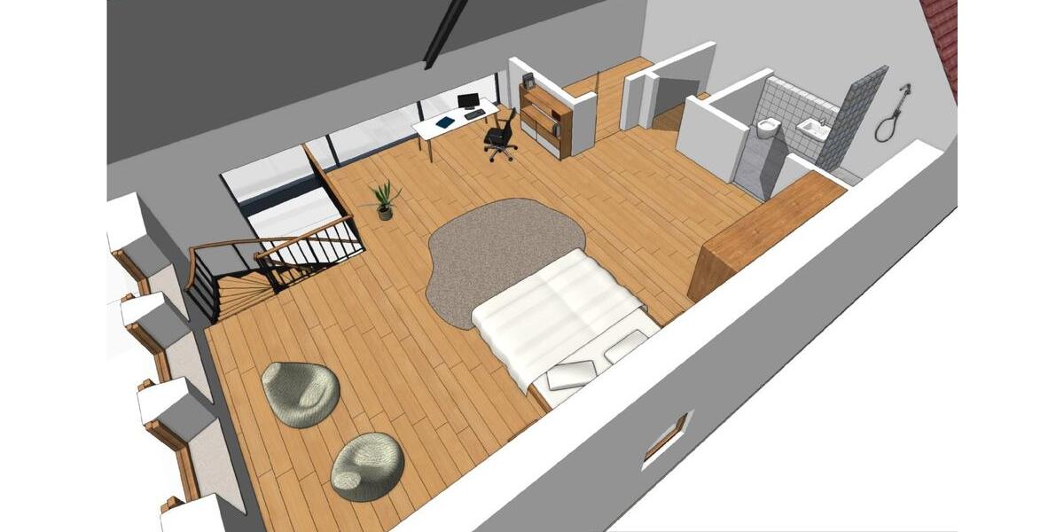 Loft - Studio - Atelier Neustadt an der Donau - 2 Zimmer, 205 m&sup2;, 1.950&euro; | Angebot:24476640