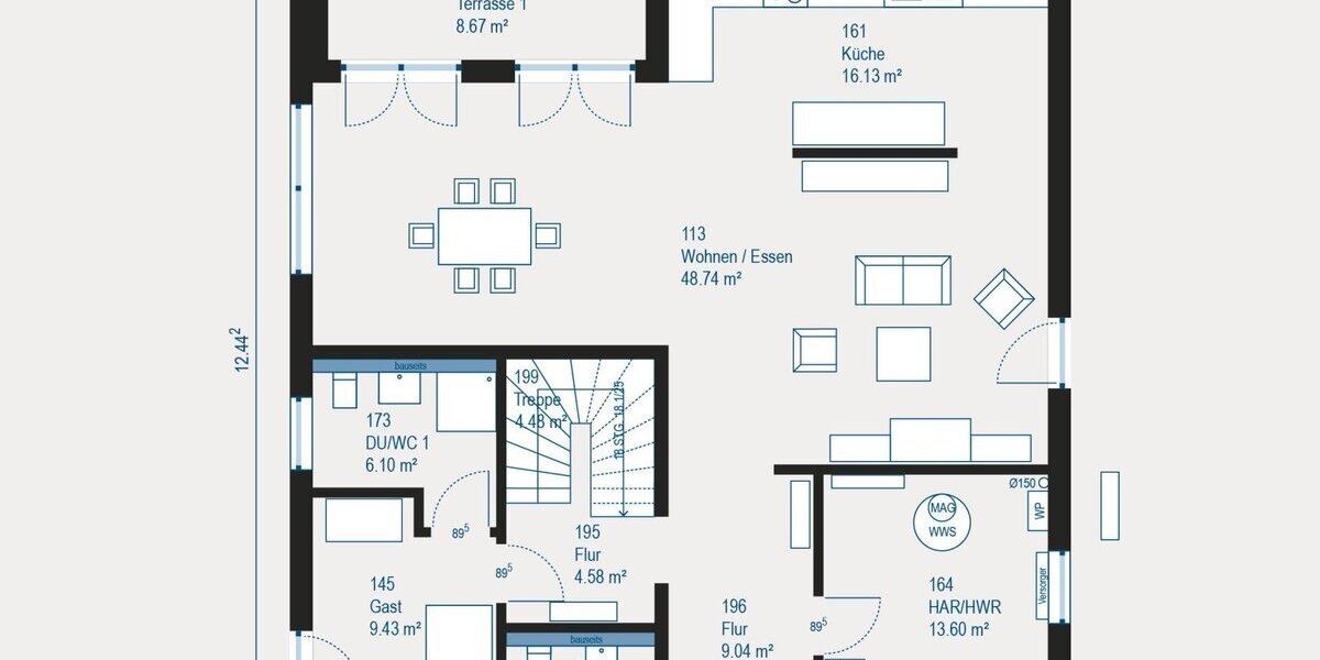 Maßgeschneidertes Villenprojekt in Reichertshofen - individuell geplant - Villa Reichertshofen | Angebot:27500003