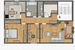 Dachgeschoßwohnung Ingolstadt Münchener Straße - 2.5 Zimmer, 65 m&sup2;, 980&euro; | Angebot:27611842