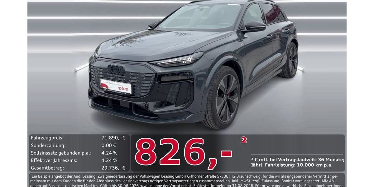 Audi Q6 e-tron 12.660 km 68.890 &euro; Ingolstadt 85057
