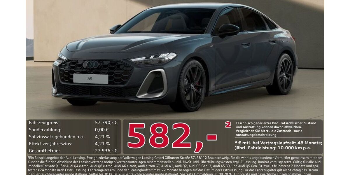 Audi A5 7.229 km 57.790 &euro; Ingolstadt 85057