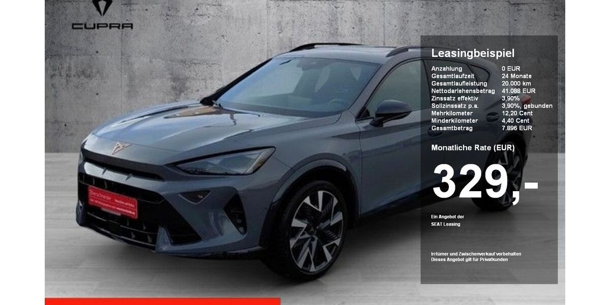 Cupra Formentor 17.780 km 43.450 &euro; Riedenburg 93339