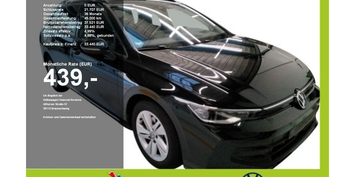 VW Golf 11.602 km 33.430 &euro; Mainburg 84048