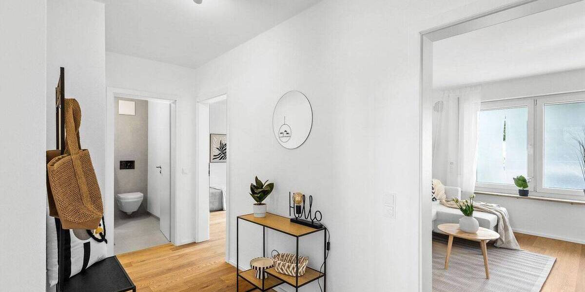 Etagenwohnung Ingolstadt Haunwöhr Haunwöhr - 3 Zimmer, 72 m&sup2;, 349.870&euro; | Angebot:26582166