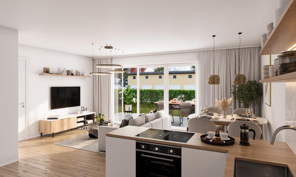 Etagenwohnung Ingolstadt Südost - 3 Zimmer, 74 m&sup2;, 418.100&euro; | Angebot:25887749