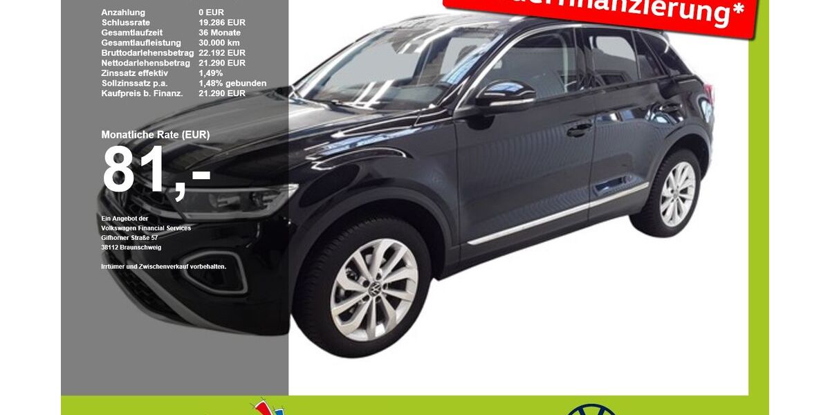 VW T-Roc 15.287 km 21.290 &euro; Mainburg 84048