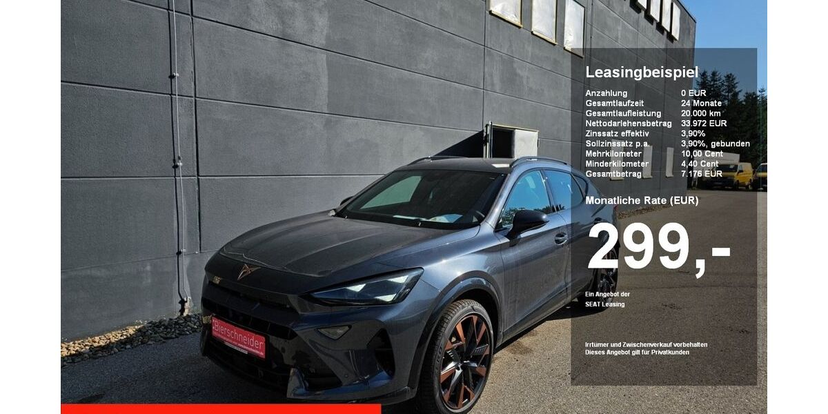 Cupra Formentor 4.900 km 34.999 &euro; Riedenburg 93339