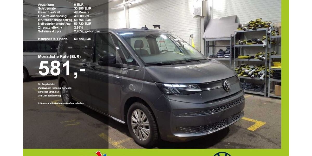VW T7 Multivan 23.010 km 50.920 &euro; Mainburg 84048