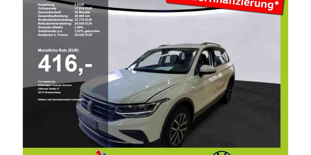 VW Tiguan 15.000 km 29.700 &euro; Mainburg 84048