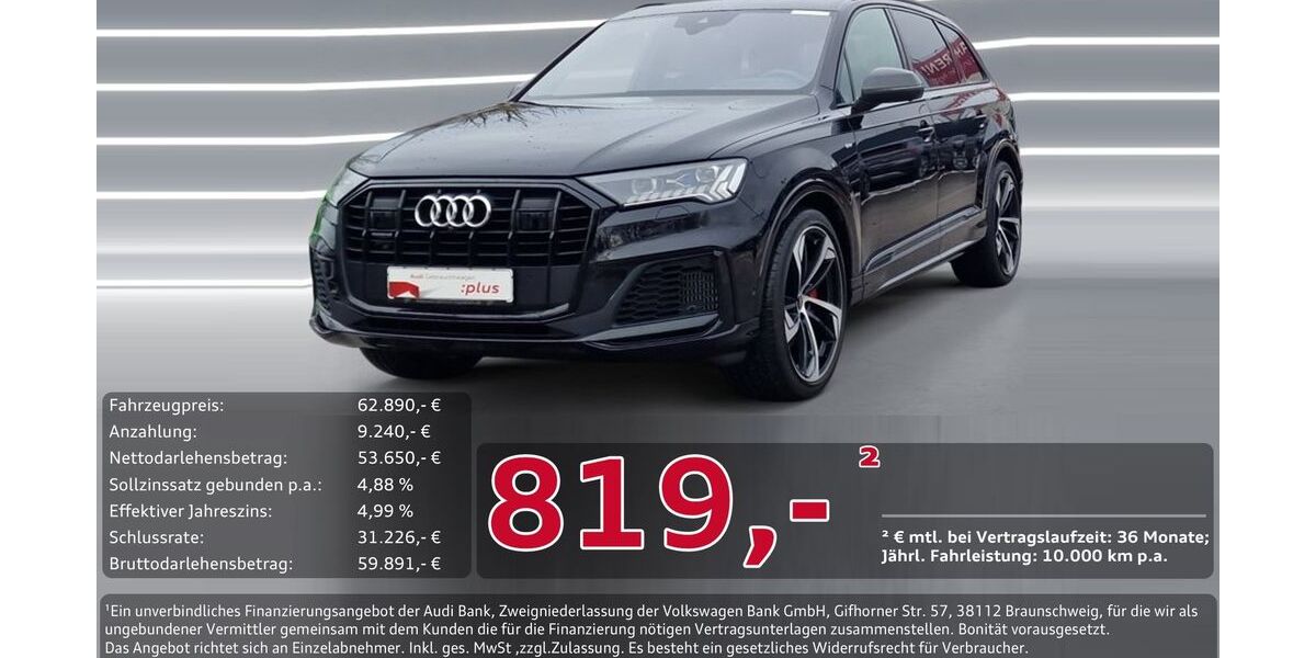 Audi Q7 68.708 km 62.890 &euro; Ingolstadt 85057